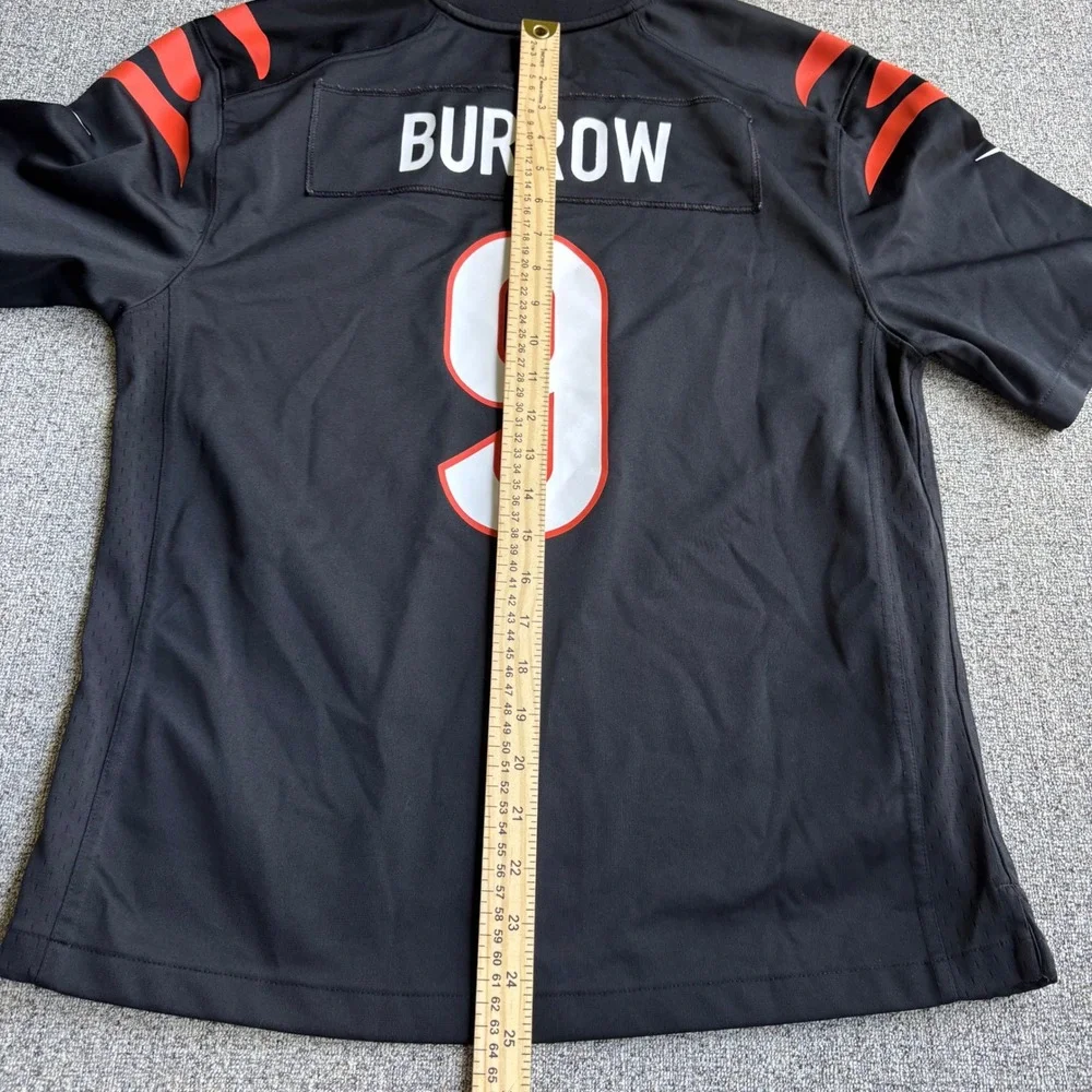Nike Jersey Youth L Black Joe Burrow Cincinnati Bengals Game Jersey Football